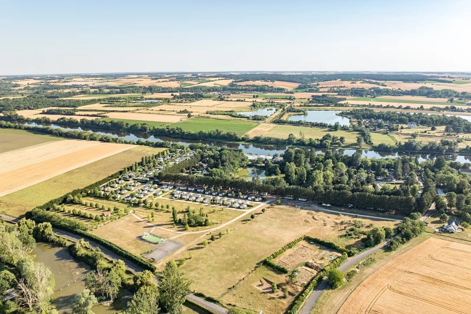 Nächster Fluss oder See