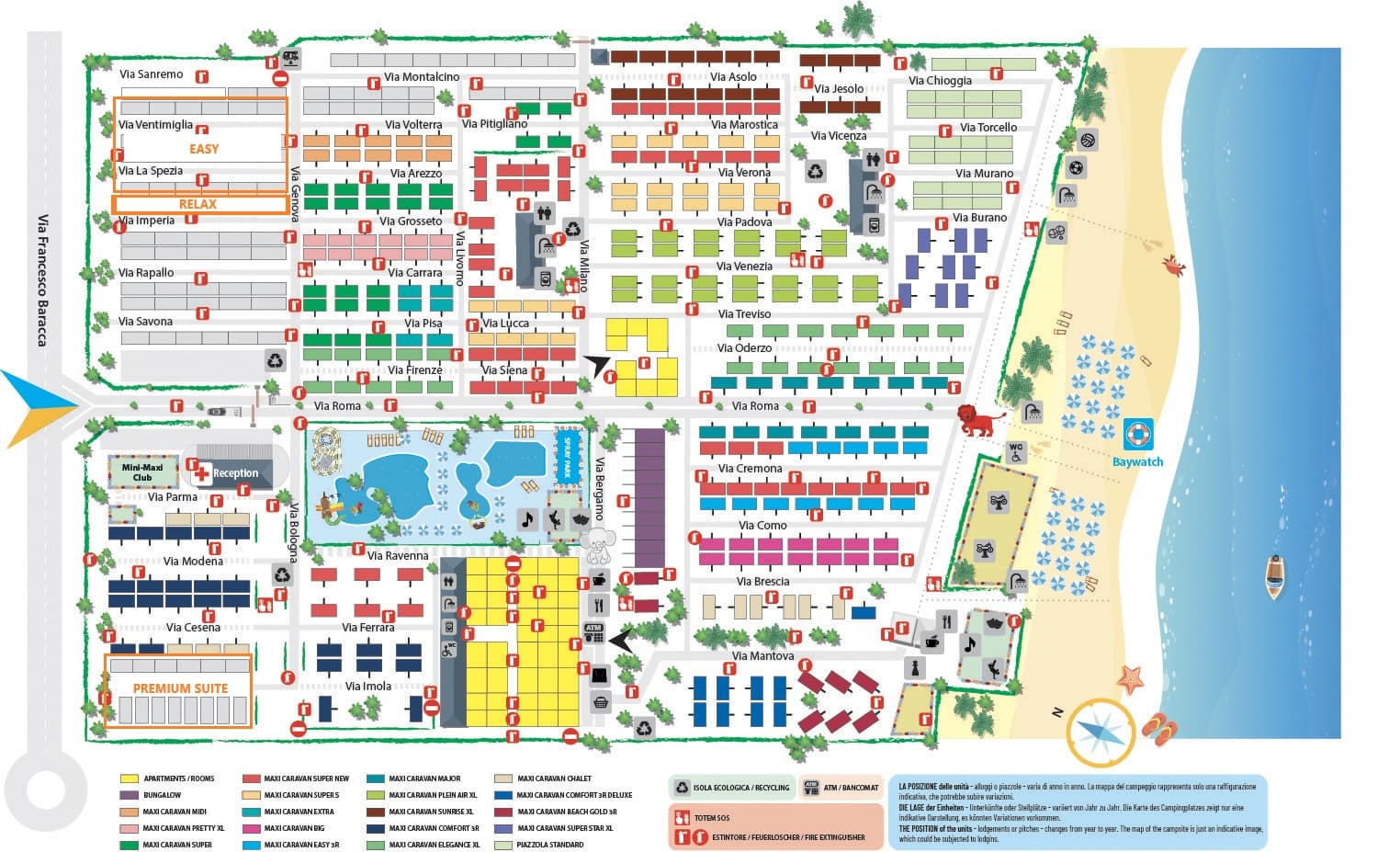 Map Residence Village