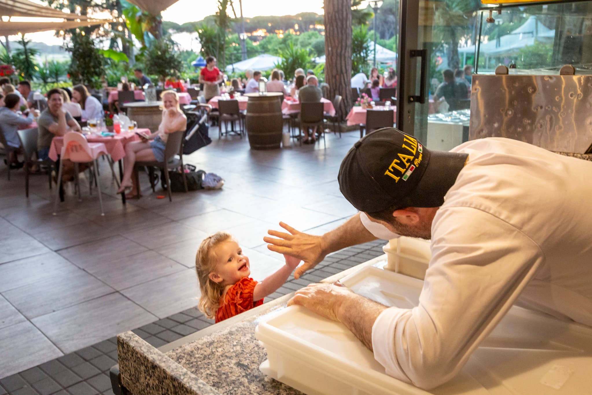 Met jonge kinderen in Lazio